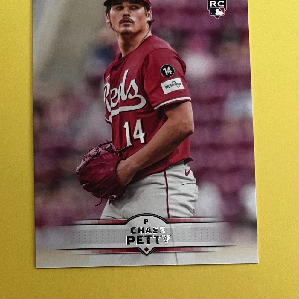 2025 Topps Stadium Club Chase Petty RC #59 Cincinnati Reds Rookie‎ Card